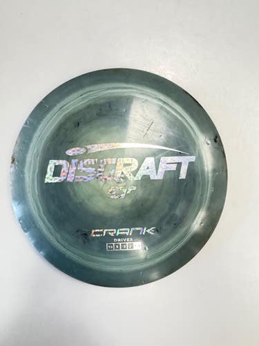 Used Discraft Crank Disc Golf Driver Grey 173g 11860-s000310884