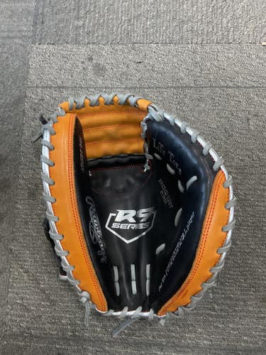 Used Rawlings R9 Series Bb Sb Catchers Rh Throw Brown And Black 32" 11614-s000238795