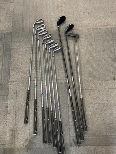 Used Tour Edge Hp25 Mens Package Set Lh Royal Blue 10 Piece 11614-s000238747