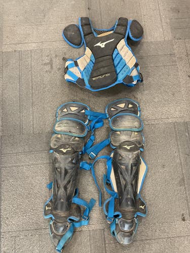 Used Mizuno Samurai Chest And Leg Guards Catchers Equipment Other 11614-s000238734