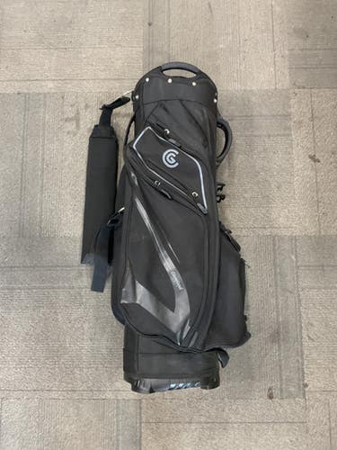 Used Cleveland 14 Way Cart Bag Mens Cart Bag Black 11614-s000238727