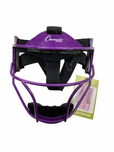 Used Champion Sports Bb Sb Fielders Mask Purple Fits All 11613-s000184610