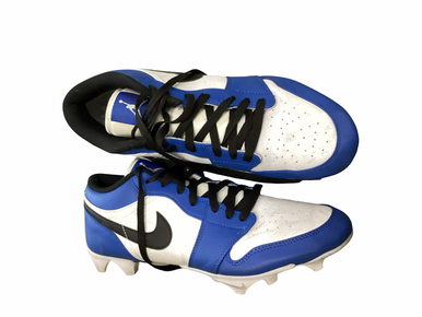 Used Nike Air Jordan Adult Fb Cleats Royal Blue And White Senior 13 11613-s000184608