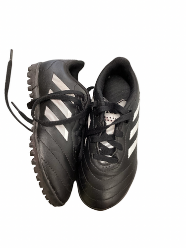 Used Adidas Soccer Indoor Shoes Black Youth 11.0 11613-s000184602