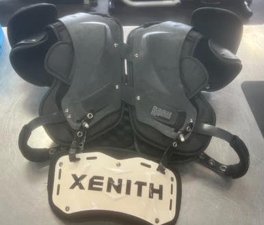 Used Xenith Velocity Pro Light 17-18 Fb Shoulder Pads Black Md 11497-s000158941