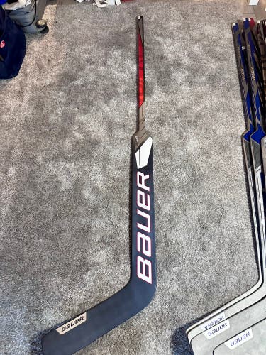 New NCAA Bauer Ultrsonic 25” Full Right Pro Stock Goalie Stick