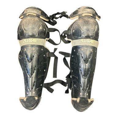Used All-star Catchers Sg Catchers Leg Guards Black Intermed 11450-s000523467