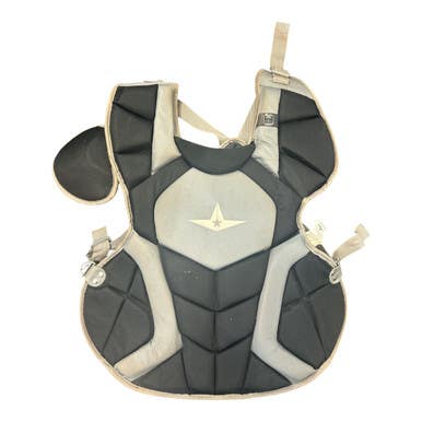 Used All-star Catchers Cp Catchers Chest Protector Black Intermed 11450-s000523468