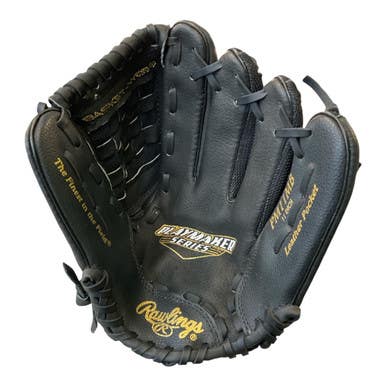 Used Rawlings Playmaker Series Bb Sb Glove Rh Throw Black 11" 11450-s000523437
