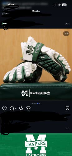 Looking for Manhattan Maverik Lacrosse Gloves (Used)