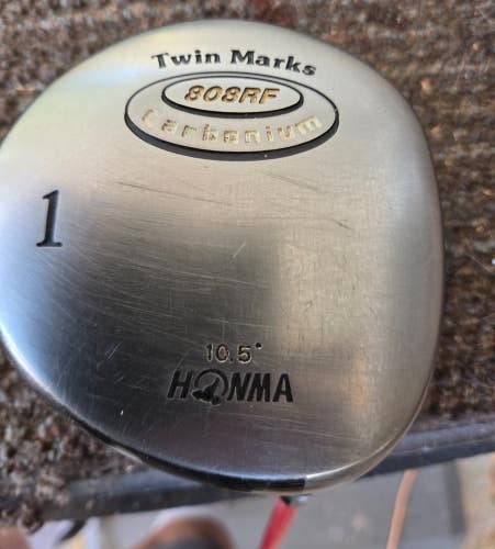 46 IN TWIN MARKS HOMA CARBOAIUM 808RF HOMA DRIVER GOLF CLUB EXCELLENT W HC