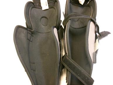 Used Bauer Impact 500 Senior Shin Guards Black 15" 11339-s000203463