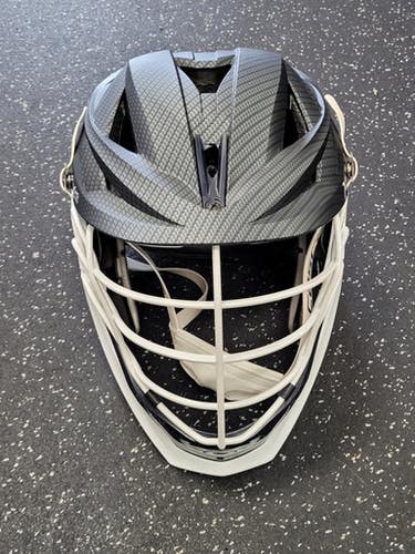 Used Cascade Xrs Pro Metallic Blue Lacrosse Helmet Carolina Blue One Size 11849-s000041176