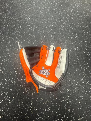 Used Franklin Rtp Bb Sb Glove Rh Throw Orange 8" 11849-s000041124