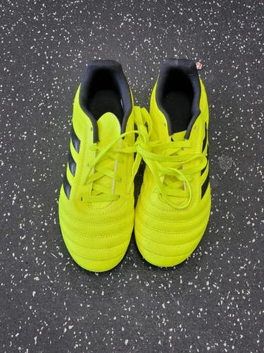 Used Adidas Soccer Cleats Yellow Junior 04 11849-s000041118