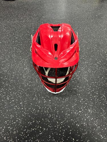 Used Cascade Xrs Lacrosse Helmet Red One Size 11849-s000041098