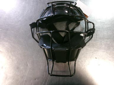 Used Champro Umpire Mask With Visor Batting Helmet Mask Black One Size 11868-s000070217