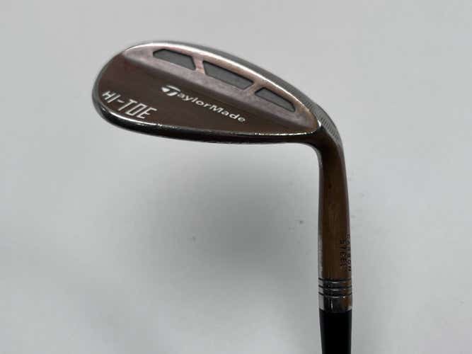 TaylorMade Milled Grind HI-TOE Lob Wedge LW 64* AMT S300 Black Stiff RH