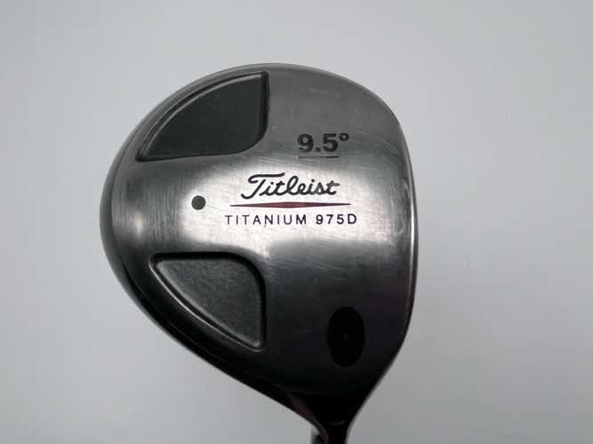 Titleist 975 D Driver 9.5* True Temper EI-70 Stiff Graphite Mens RH