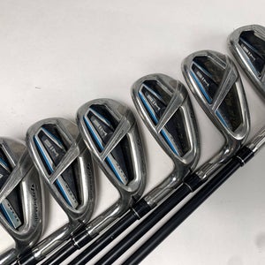 TaylorMade SIM MAX OS Iron Set 7-PW+GW+SW KBS Max 65g Regular RH