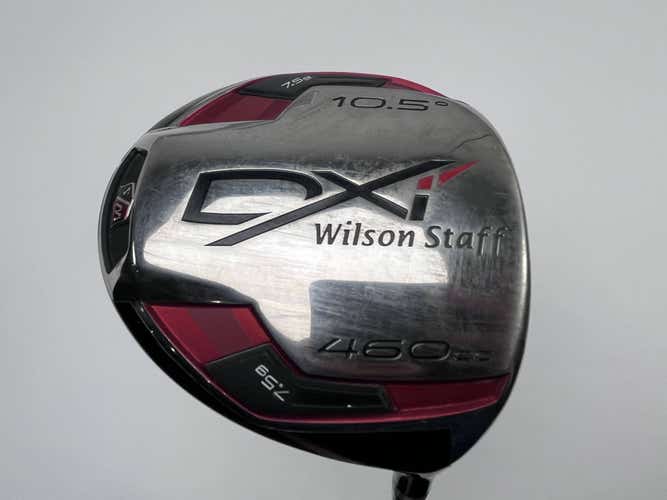 Wilson Staff DXi Driver 10.5* Aldila VooDoo RWS6 Regular Graphite Mens RH DENT