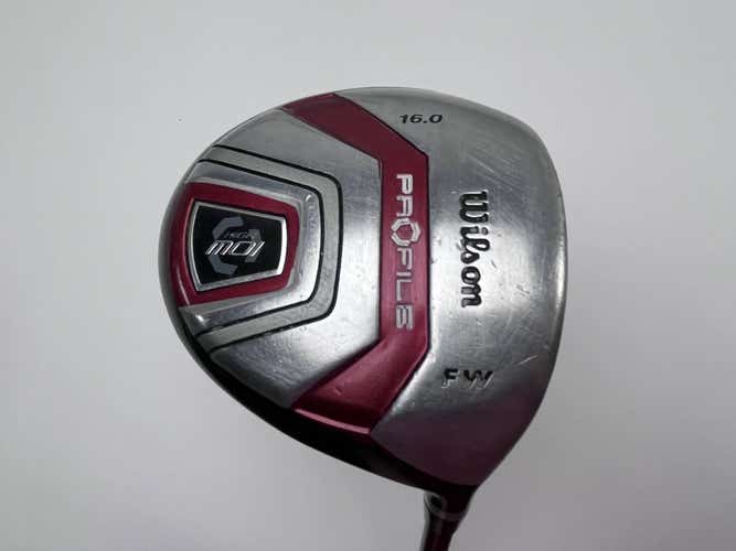 Wilson Profile 3 Fairway Wood 16* Regular Graphite Mens RH