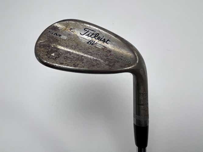 Titleist Vokey SM6 Raw Gap Wedge GW 52* 12F DG S400 Stiff RH