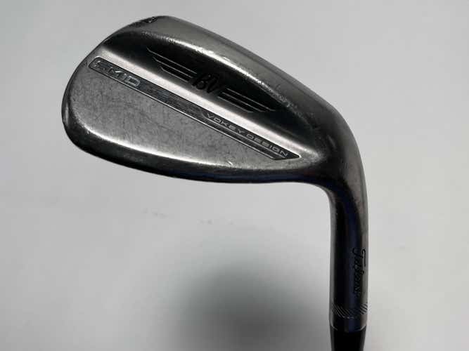 Titleist Vokey SM10 Nickel Lob Wedge LW 62* 8 Bounce M-Grind Wedge Steel Mens RH