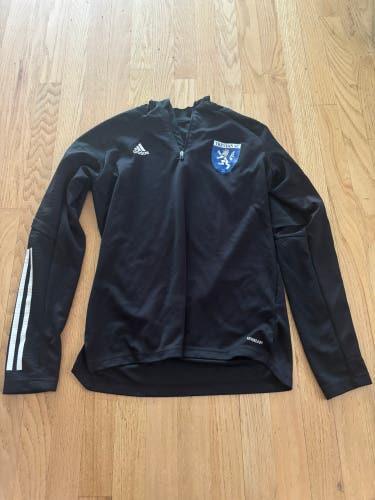 Black Women's Medium Adidas Quarter Zip Trevian SC (Used)