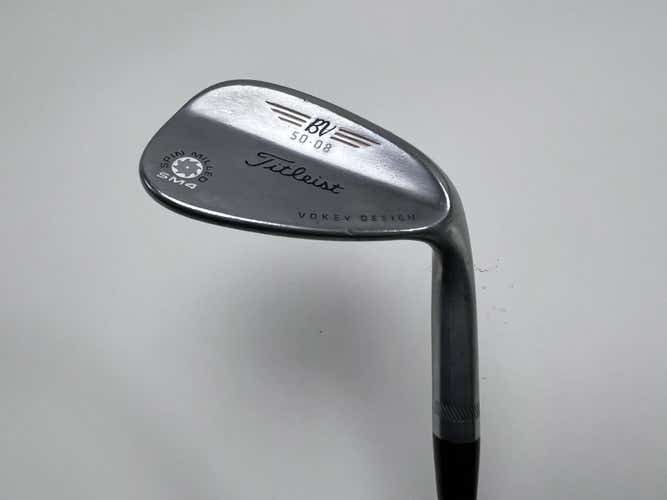Titleist Vokey Spin Milled SM4 Chrome Gap Wedge GW 50* 8 Bounce RH