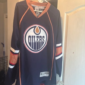 Edmonton Oilers 2009-10 Home Jersey