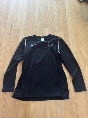 Black Women's Large Nike Sweatshirt DePaul Branded (Used)