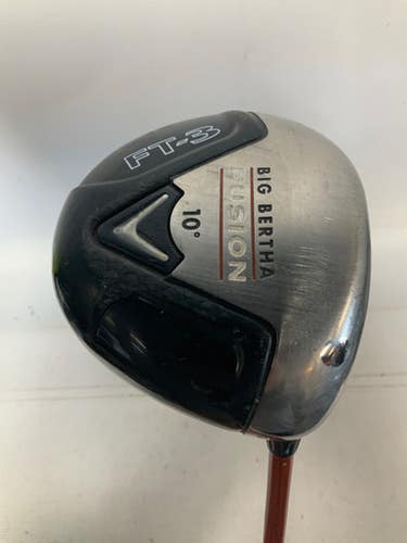 Used Callaway Ft-3 Big Bertha Fusion Mens Driver Rh 10.0 Degree 11823-s000040234