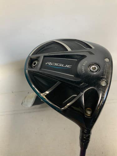Used Callaway Rogue Sub Zero Mens Driver Rh 9.0 Degree 11823-s000040233