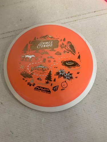 Used Mvp Trail Disc Golf Driver Orange 162g 11823-s000040219