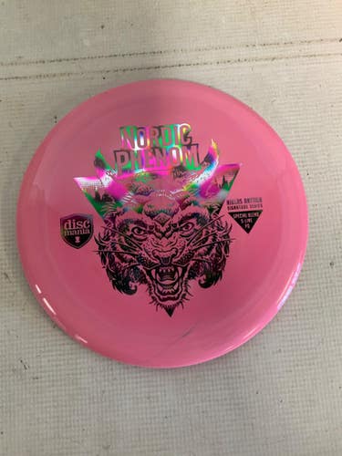 Used Discmania Nordic Phenom Pd Disc Golf Driver Pink 172g 11823-s000040214