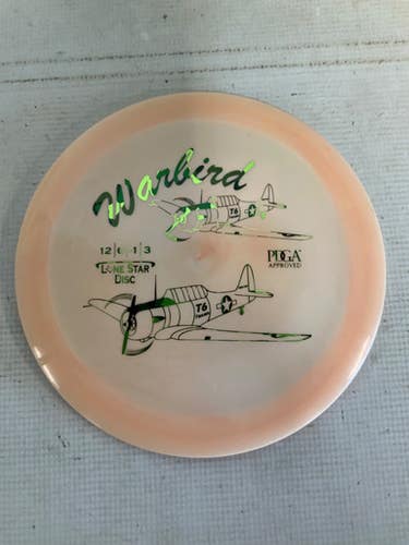 Used Lone Star Disc Warbird Disc Golf Driver Texas Orange 171g 11823-s000040205