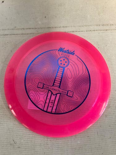 Used Westside Sword Disc Golf Driver Pink 173g 11823-s000040198