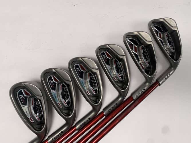 Ping G15 Iron Set 6-PW+GW Black Dot TFC 149 I Regular Graphite Mens RH