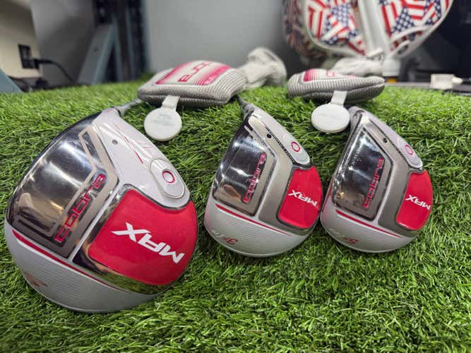 Cobra Max OffSet - Driver + 3Fw + 5Fw - Graphite - Matrix 50 - RH