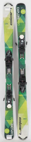 Elan Explore Pro Junior Skis with Bindings - 130 cm Used