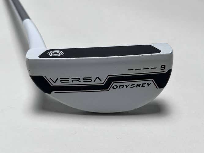 LEFTY Odyssey Versa 9 White Black White Putter 35" Mens LH