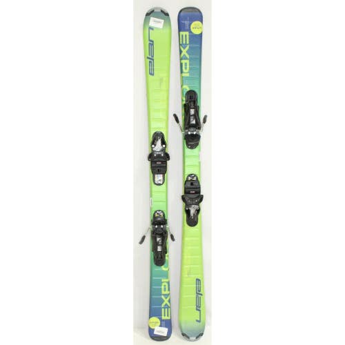Elan Explore Junior Skis with Bindings - 130 cm Used