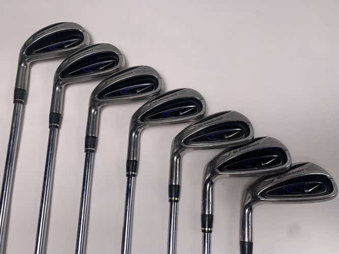 LEFTY Nike Slingshot 2010 Iron Set 4-PW Uniflex Steel Mens LH