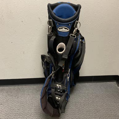 Used Sun Mountain Scb Mens Cart Bag Black And Navy Blue 11855-s000205739