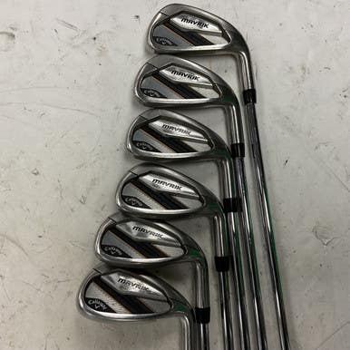 Used Callaway Mavrik Mens Iron Set Rh 5i-gw Aw *missing 6 Iron* 11855-s000205738