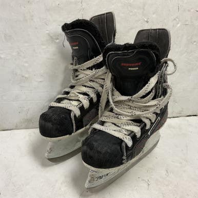 Used Bauer Supreme 3000 Junior Hockey Skate Black Junior 02 11855-s000205732