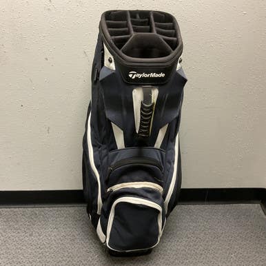 Used Taylormade Catalina Mens Cart Bag Navy And White 11855-s000205908