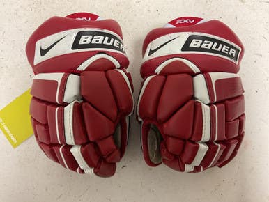 Used Bauer Nike Vapor Xxv Junior Gloves Red 10" 11855-s000205875