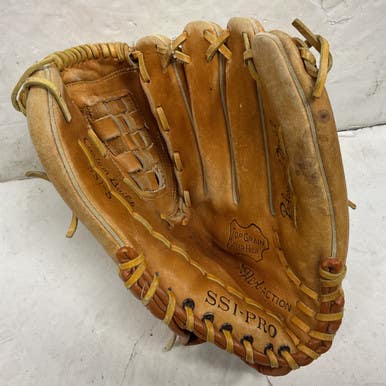 Used Ssi Pro Glove Ssi-5 Baseball Glove Rh Throw Tan 12" 11855-s000205437